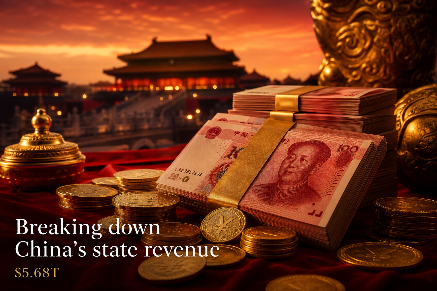 Breaking down China's state revenue — yuan, gold, and sovereign fiscal power